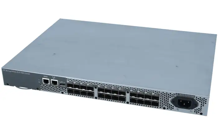 HP 8/8 Base (0) E-Port SAN Switch 492290-001