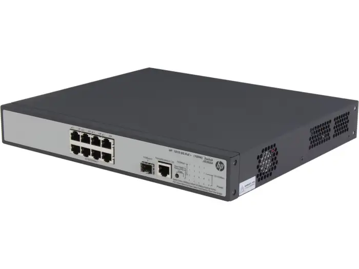 HPE 1910-8G-PoE+ (180W) Switch JG350A