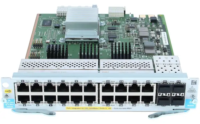 HP 20-Port GIG-T POE+ Module J9535A