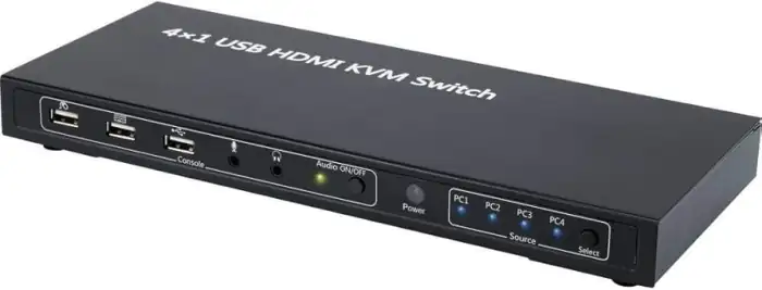 KVM SWITCH SPEAKA PROFESSIONAL 4PORT HDMI & USB