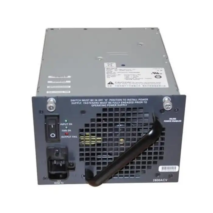 Catalyst 4500 2800W AC Power Supply (Data and PoE) PWR-C45-2800ACV