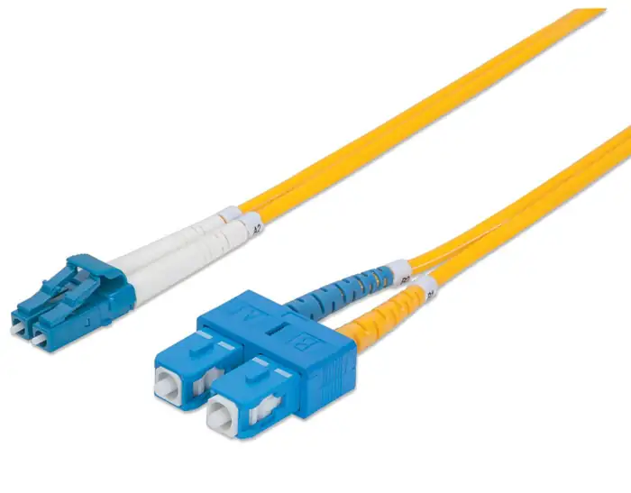 FIBER OPTICAL PATCH CORD LC-SC 1M