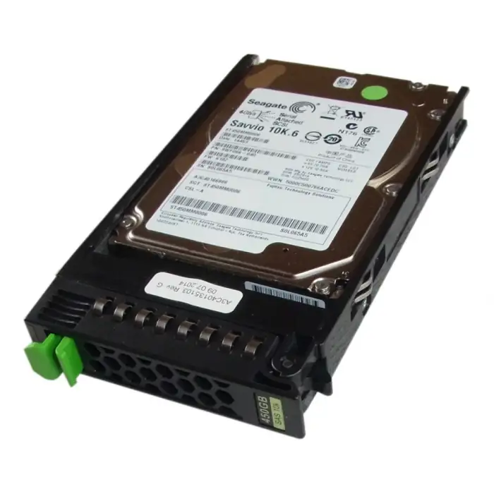 450GB SAS HDD 6G 10K 2.5in A3C40166986