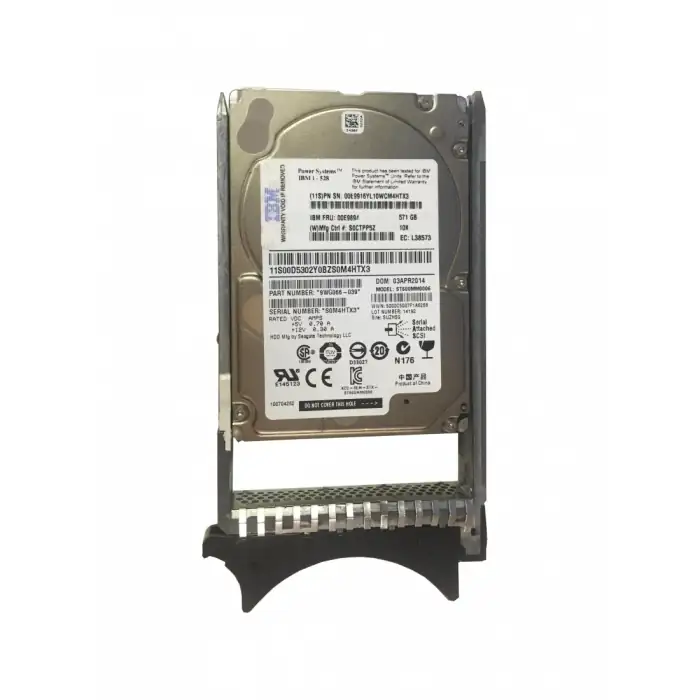571GB 10K RPM SAS SFF DISK IBM i 74Y4897