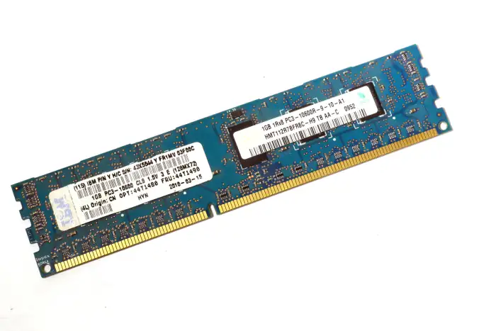1GB HYNIX PC3-8500R DDR3-1333 1Rx8 CL9 ECC RDIMM 1.5V