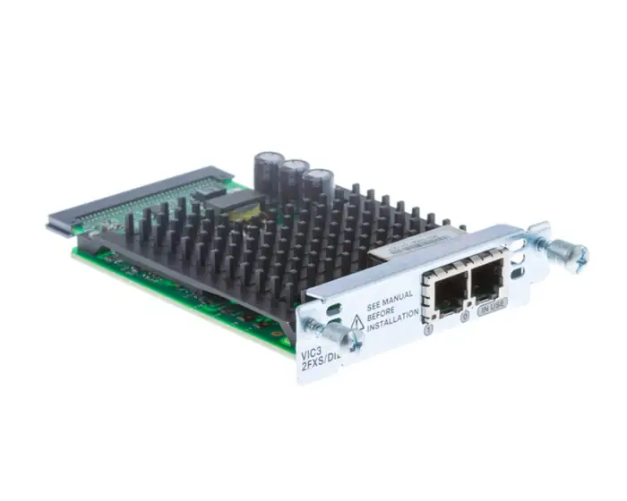 Two-Port Voice Interface Card- FXS and DID VIC3-2FXS/DID