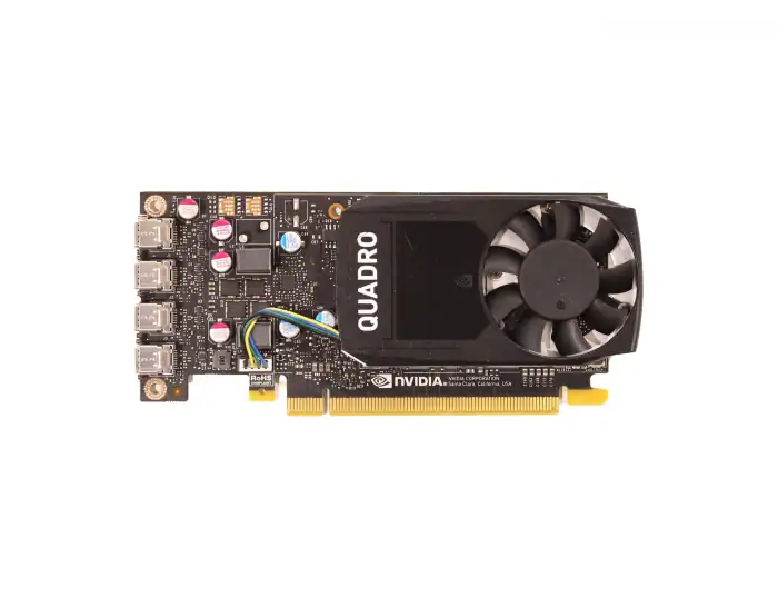 VGA 2GB NVIDIA QUADRO P620 MINI DISPLAY PORTx4 PCI-EX LP