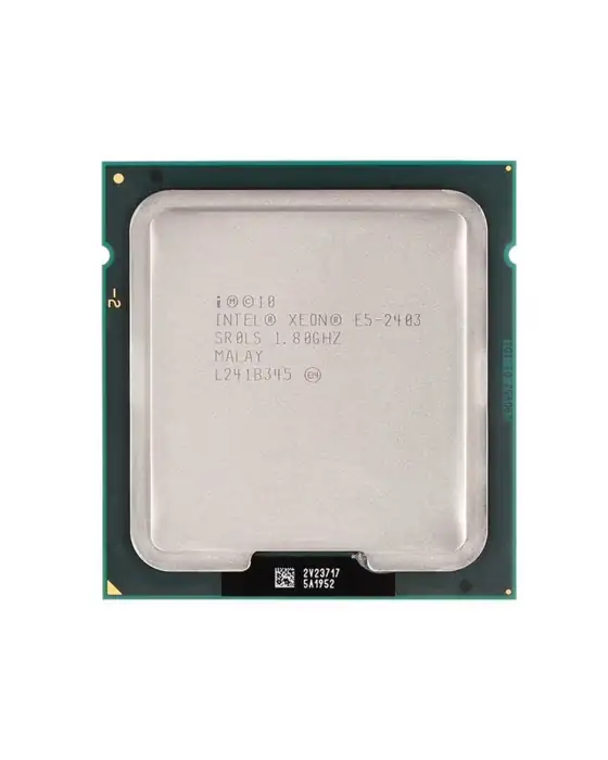 Intel Xeon 4C Processor Model E5-2403 80W 1.8GHz/1 1.8GHz/10 E5-2403