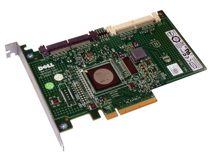 RAID CONTROLLER DELL SAS 6IR PCIE/3GB/2CHx4 INT - JW063