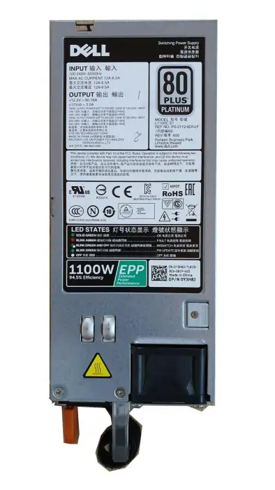PSU 1100W DC R520 R620 R720 R820 2MCCT