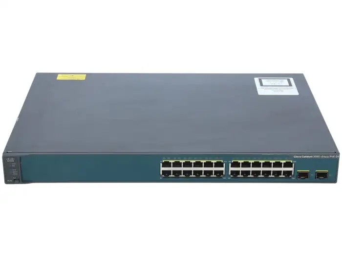 Cisco Catalyst 3560V2 24 10/100 + 2 SFP + IPB WS-C3560V2-24TS-S