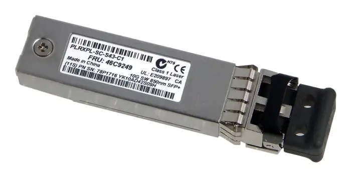 10GbE 850 nm Fiber SFP+ Transceiver (SR) for IBM BladeCenter 46C9249