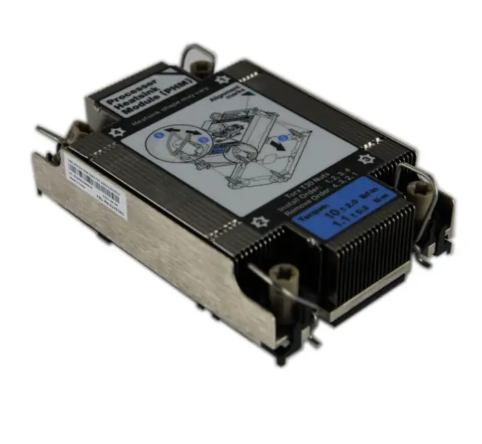 Heatsink - SR630/SR650v2 - 3xHeatpipes Standard 02YE595