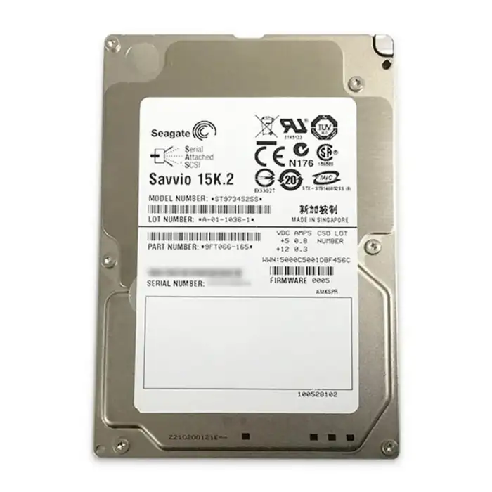 73GB SAS HDD 6G 15K 2.5 ST973452SS