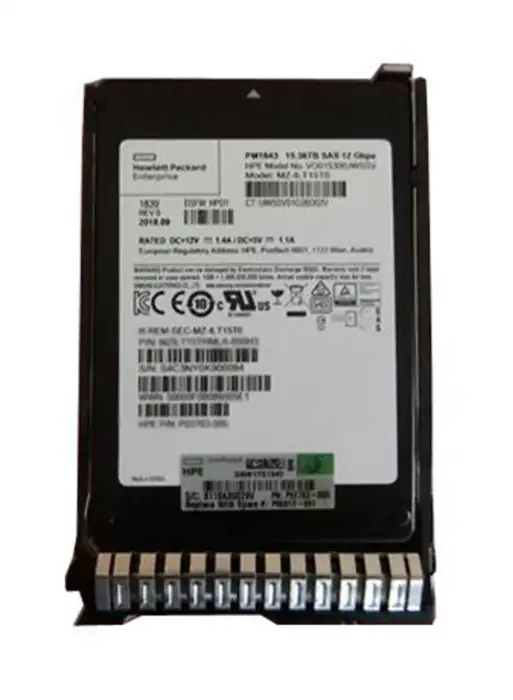 HP 15.3TB SAS 12G RI SFF SSD for G8-G10 Servers  P20837-001