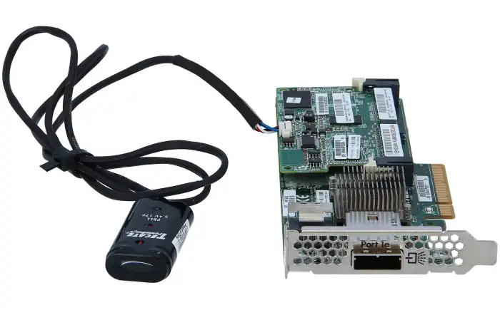 HP P222/512MB FBWC 6G 1x INT/EXT SAS Controller 631667-B21