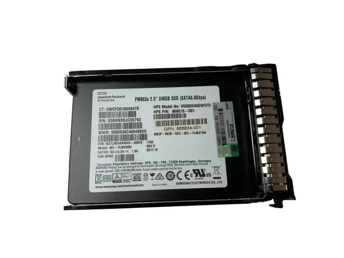 HP 240GB SATA 6G Read Intensive SFF SSD  868814-B21