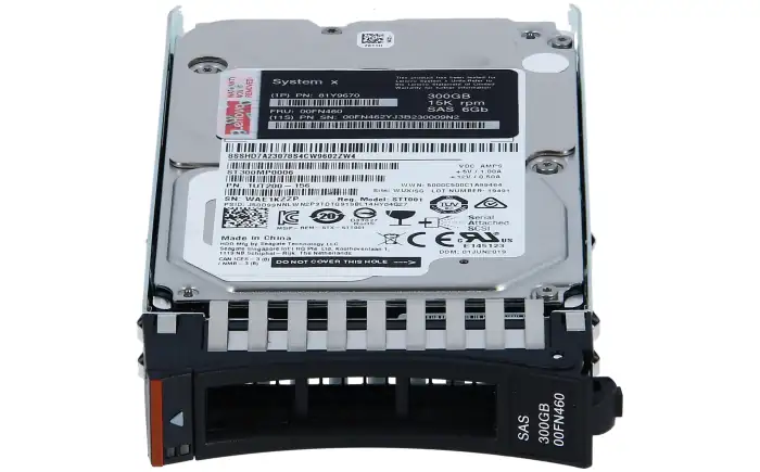 300GB 15K 6Gbps SAS 2.5in G2HS HDD 81Y9670