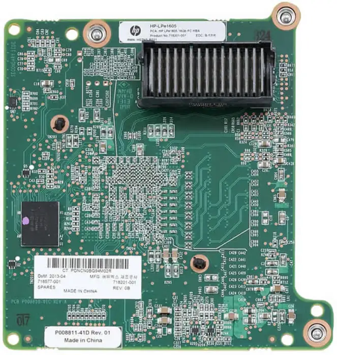 HP LPE1605 16GB FC Adapter for G8-G10 Blades 718577-001