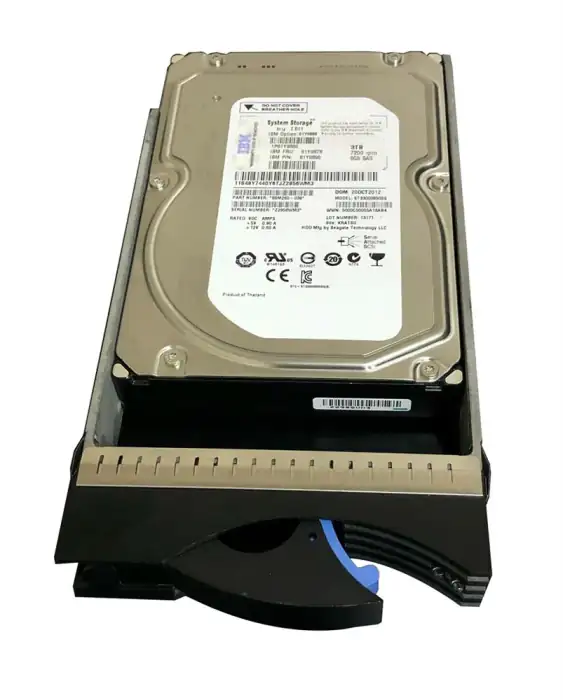 3TB 3.5in 7.200 rpm 6Gb NL SAS HDD  81Y9886