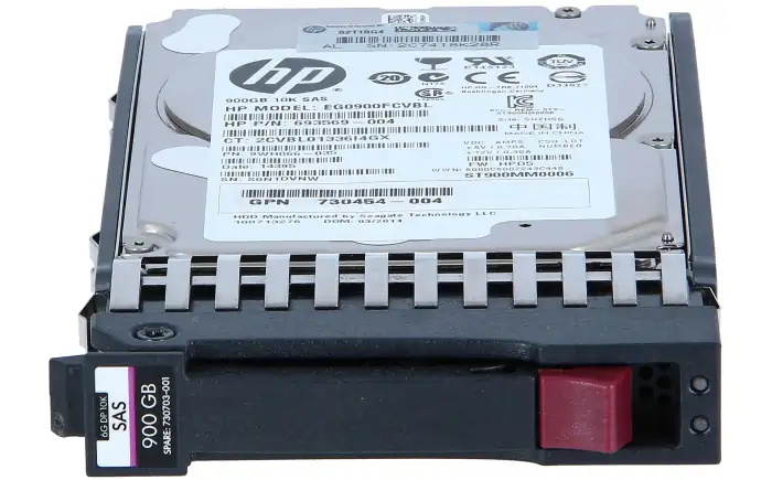 HP 900GB SAS 6G 10K SFF HDD for MSA Storage C8S59A