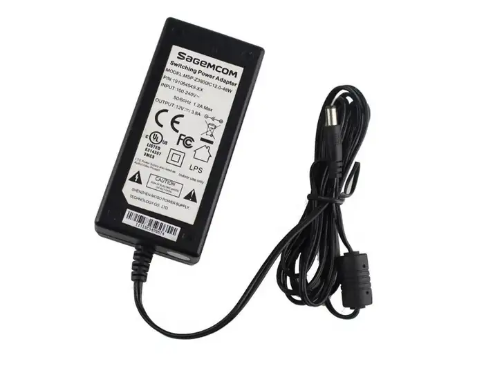 AC ADAPTER MONITOR SAGEMCOM 12V/3.8A/48W (5.5*2.5)