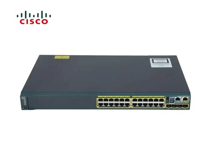 SWITCH ETH 24P 1GBE CISCO C2960S 4xSFP, 4xGLC-SX-MM