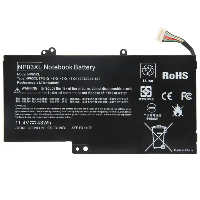 HP PAVILION X360 13-A SERIES BATTERY NEW - NP03XL