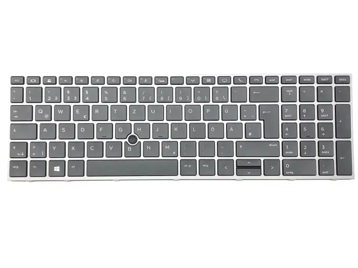 HP ZBOOK 15 G5/G6 17 G5/G6 US KEYBOARD BL GREY FRAME NEW