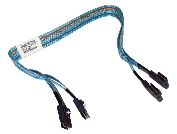 HP Dual Mini SAS Cable 675610-001