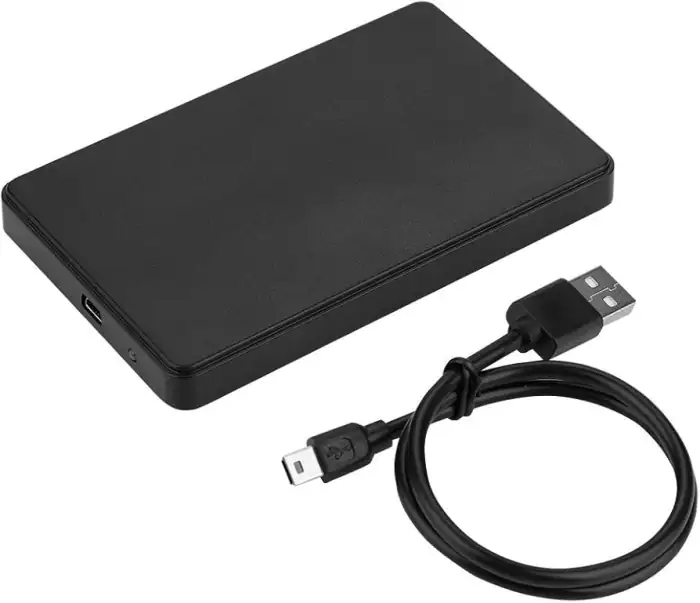 EXTERNAL HDD CASE MOBILE DISK FOR 2.5'' IDE NEW