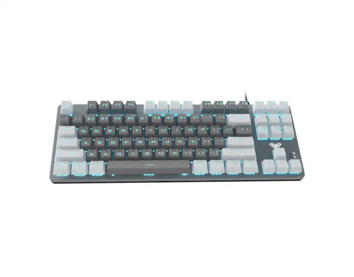 KEYBOARD AULA F3287 MECHANICAL GREY-WHITE USB US-GR NEW