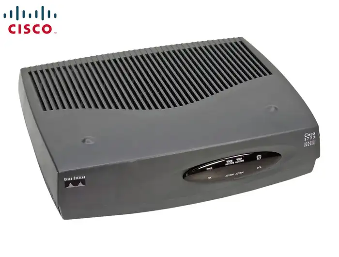 ROUTER CISCO 1720 2xWIC/1xETHERNET NO PSU