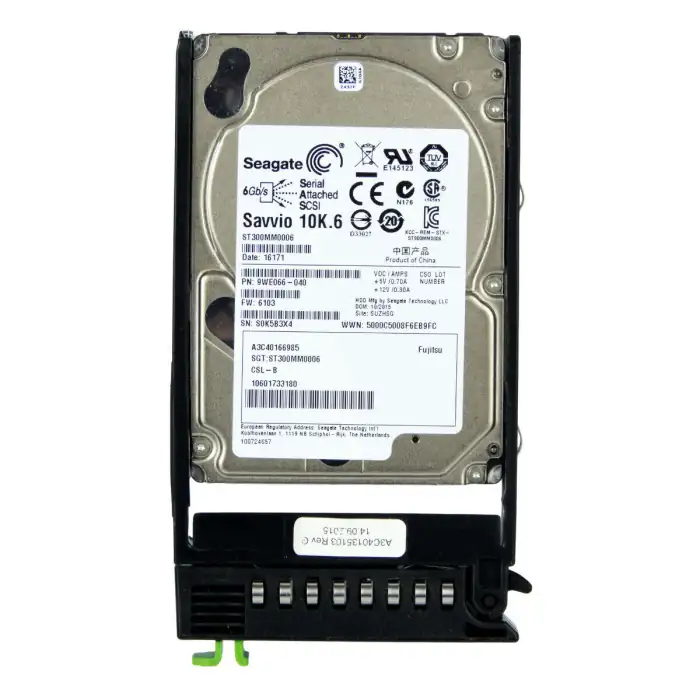 300GB SAS HDD 6G 10K 2.5in  A3C40166985