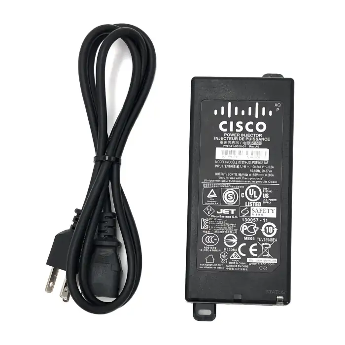 Cisco Power Injector (802.3af) for AP 1600, 2600 341-0556-01