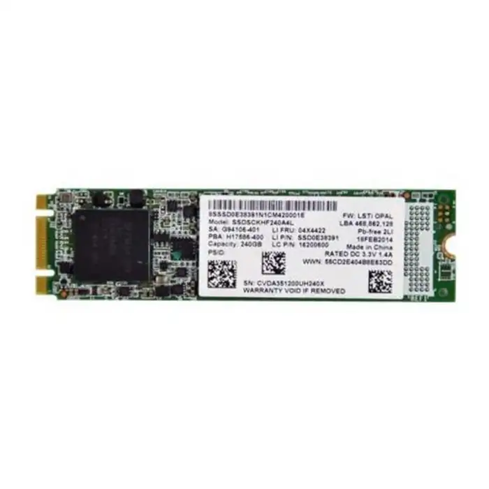 ThinkSystem M.2 5100 240GB SATA 6Gbps Non-Hot-Swap SSD 01KR464