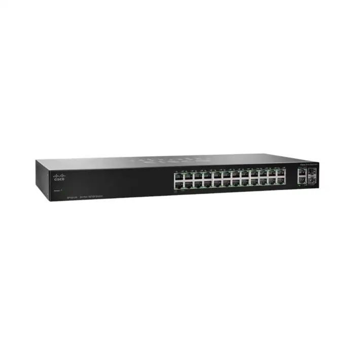 SWITCH ETH 24P 100MB & 2x1GB SFP CISCO SF102-24 UNMANAGED