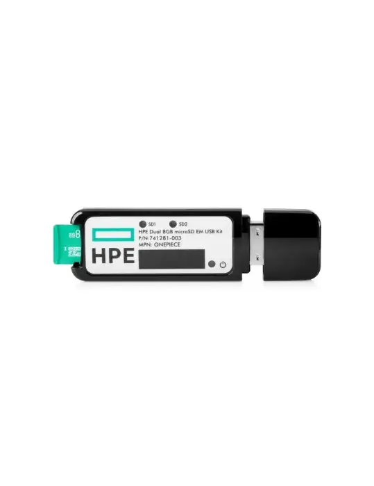 HP 2x8GB MicroSD USB Flash Drive 741279-B21