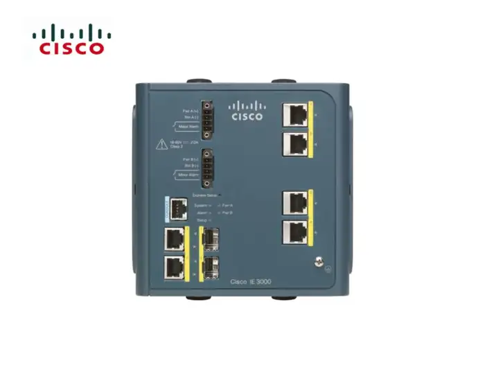 CISCO IE 3000 SWITCH , 4 10/100 + 1P ETH 10/100/1000 +1SFP NEW