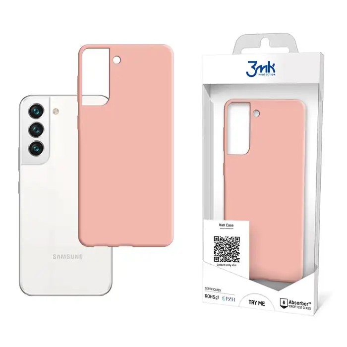 Samsung Galaxy S22 5G - 3mk Matt Case lychee