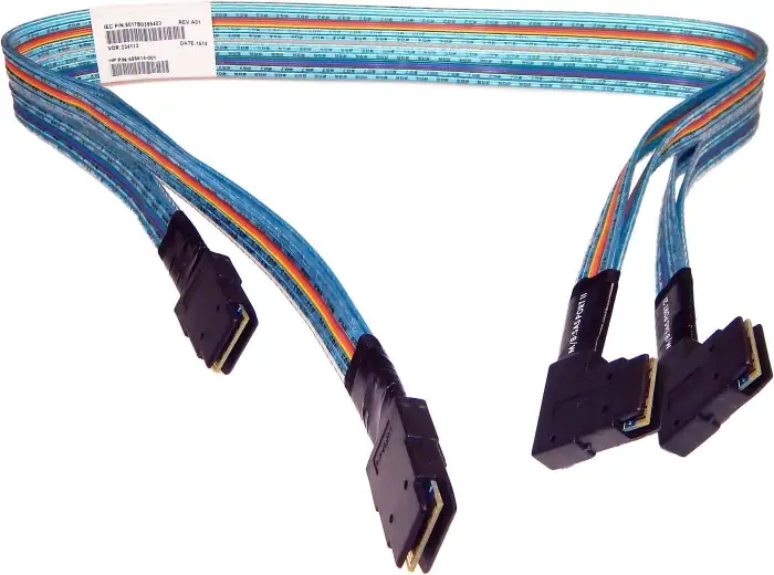 HP Dual Mini-SAS Cable for 25SFF G8 Servers 686614-001
