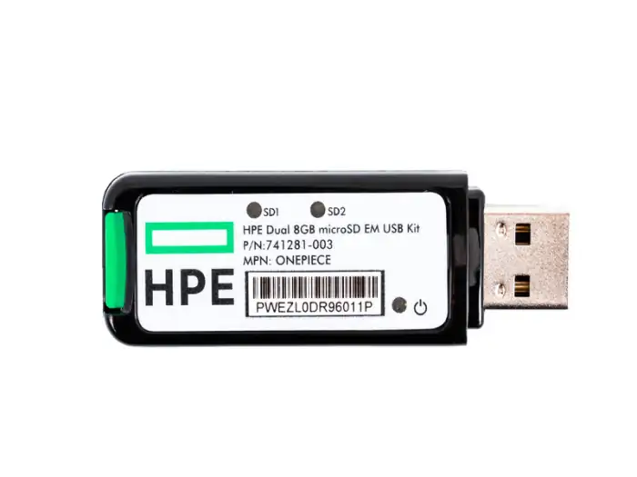 HP 8GB MicroSD USB Flash Drive 741281-003