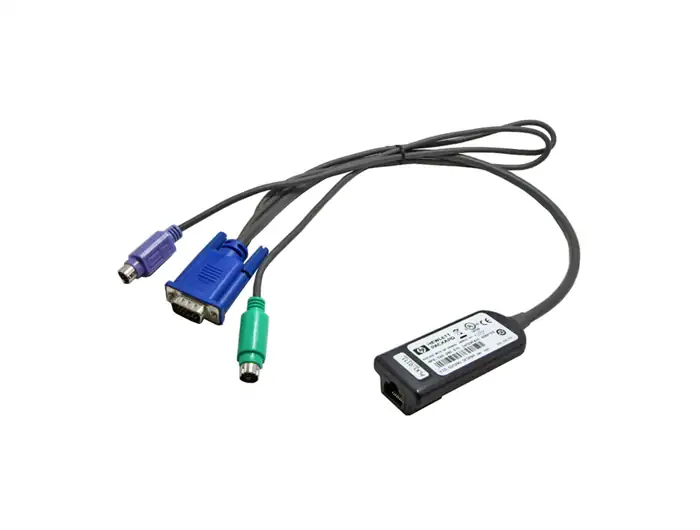 HP KVM CAT5 PS2 INTERFACE ADAPTER