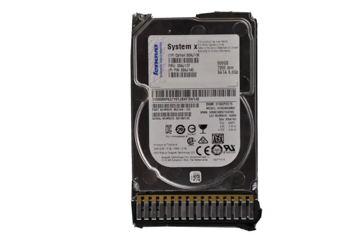500GB 7.2K 6Gbps NL SATA 2.5in G3HS HDD  00AJ136