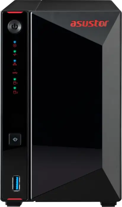 STORAGE ASUSTOR AS5202T CELERON J4005/2GB/3xUSB 3.2/2x2.5GBE/2xHDD SLOTS