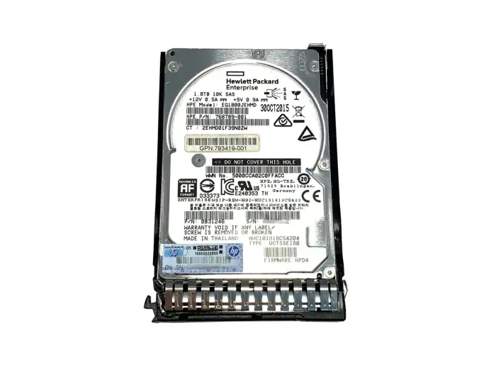 HP 1.8TB SAS 12G 10K SFF HDD for G8-G10 Servers 791055-001