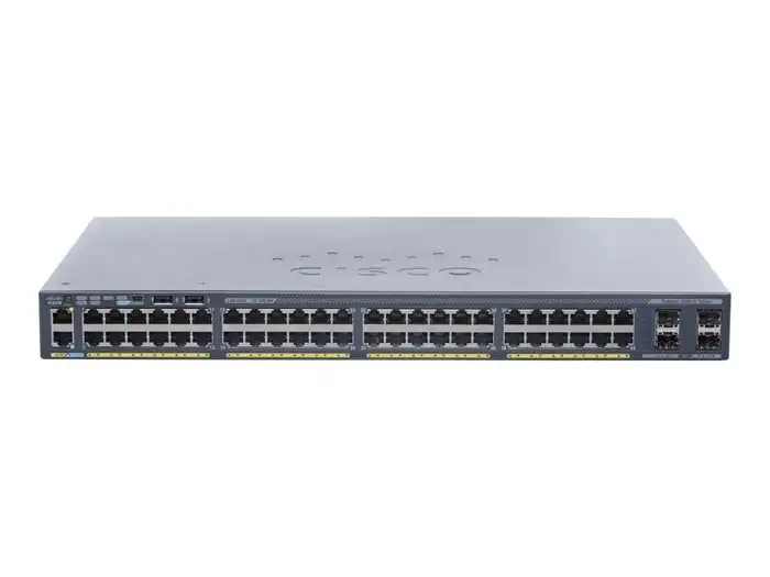 SWITCH ETH 48P 1GBE CISCO C2960X 4xSFP LAN BASE WS-C2960X-48TS-L