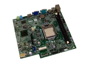 MB DELL I7-S1155/1333 990 USFF DDR3 PCI-E AVSN - Φωτογραφία