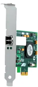 NIC FC 1GB ALLIED TELESIS  PCI-E LP - Φωτογραφία