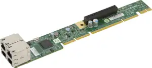 Supermicro 1U Ultra Riser I350 1GB 4PORT AOC-UR-i4 AOC-UR-I4G - Photo